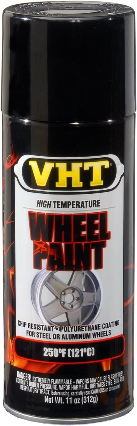 VHT SP187 Gloss Black Wheel Paint Can – 11 oz. Review